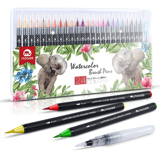 [92215] Pincel Mobee 24C Brush Pens