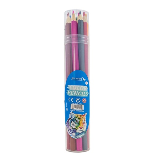 [81281] Lápiz de color en tubo 12 colores