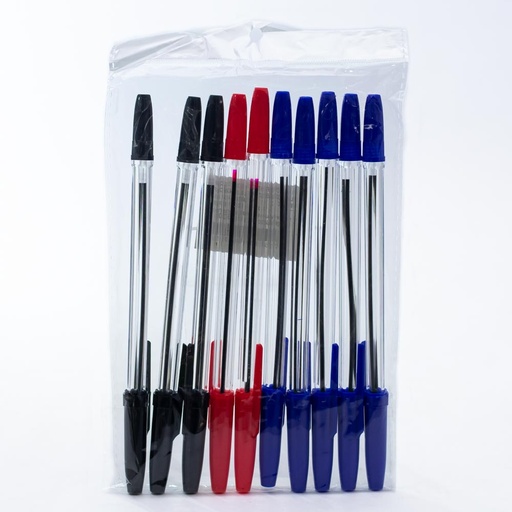 [60305] Birome 3 colores 10 piezas