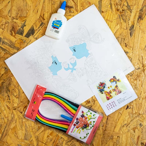 [72505] Papel quilling kit de 4 piezas