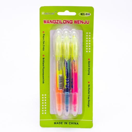 [70673] Marcador flúor 3pc