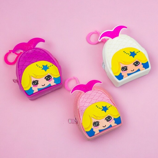 [90734] Llavero mini mochila sirena