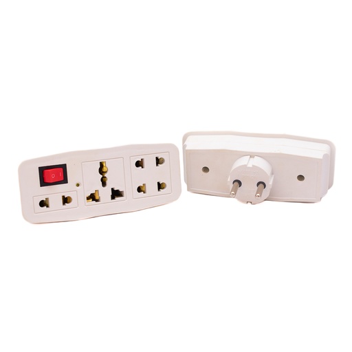 [40368] Adaptador triple con llave