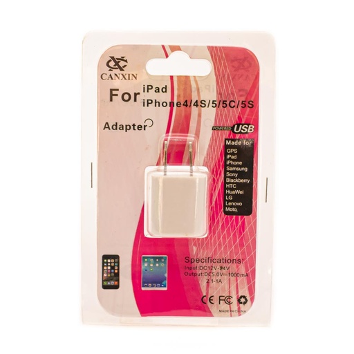 [62586] Cargador con entrada USB