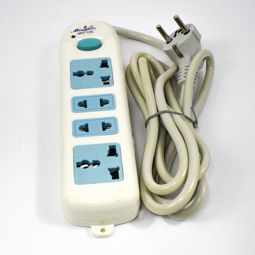 [80455] Alargue con 4 enchufes