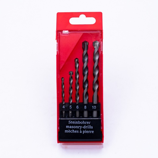 [68002] Juego de mechas para taladro 5pcs para concreto