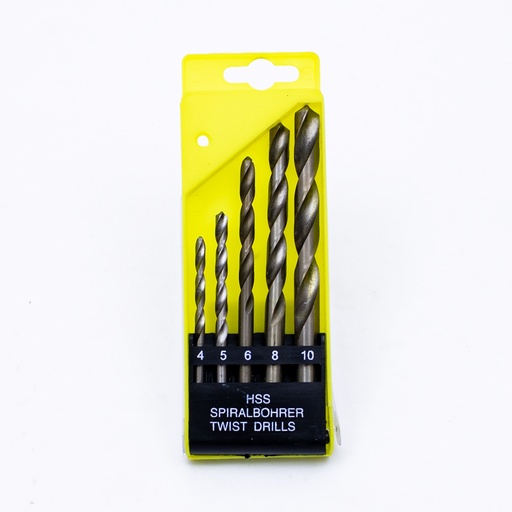 [68004] Juego de mechas para taladro 5pcs para hierro