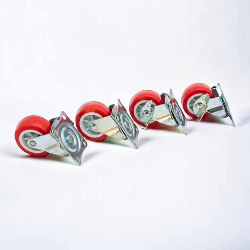 [80325] Rueda para muebles 6cm 4 piezas