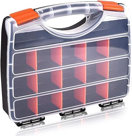 [80435] Caja de almacenamiento de 17 compartimientos