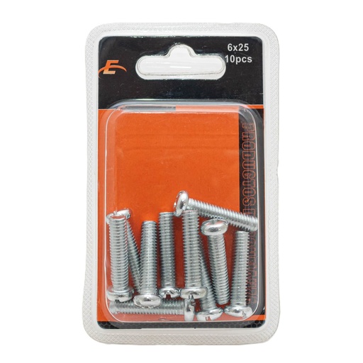 [88036] Paquete de tornillo 6*25mm 10 piezas EXPRESOL
