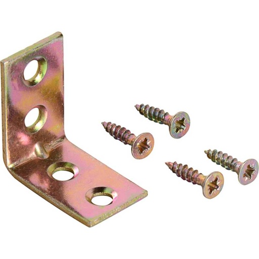 [88050] Set de angulos y tornillos para muebles Expresol