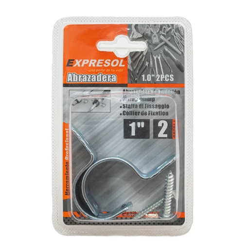 [88175] Paquete de abrazadera 1" 2 piezas EXPRESOL