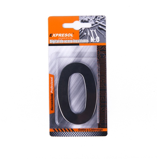[88274] Numero 0 de acero inoxidable expresol