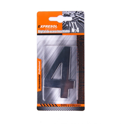 [88278] Numero 4 acero inoxidable Expresol