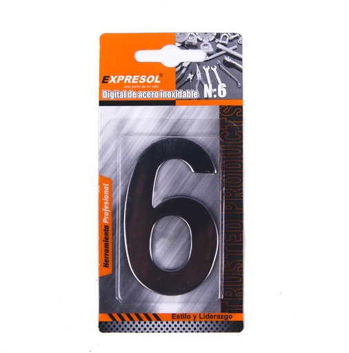 [88280] Numero 6 acero inoxidable Expresol