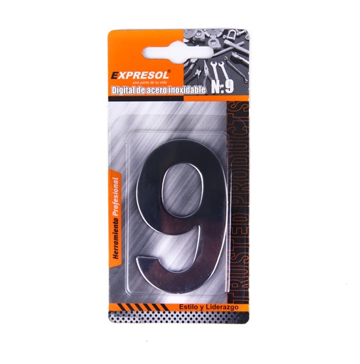 [88283] Numero 9 acero inoxidable Expresol
