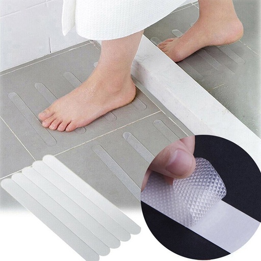 [91298] Antideslizante en tiras para baño y ducha 8pcs