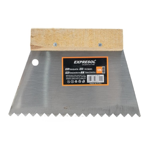 [88315] Espátula dentada 175mm