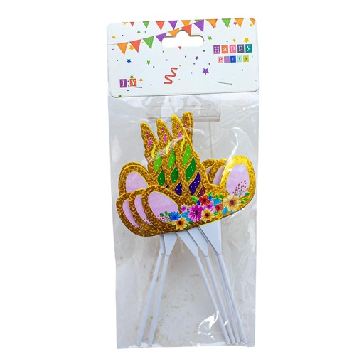 [90538] Palito decorativo con forma 6 piezas