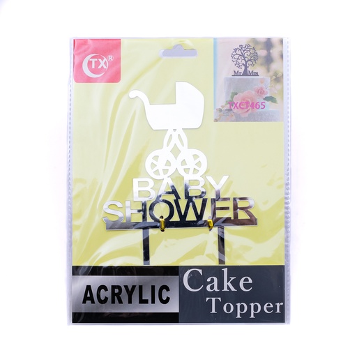 [90457] Centro de torta acrílico baby shower