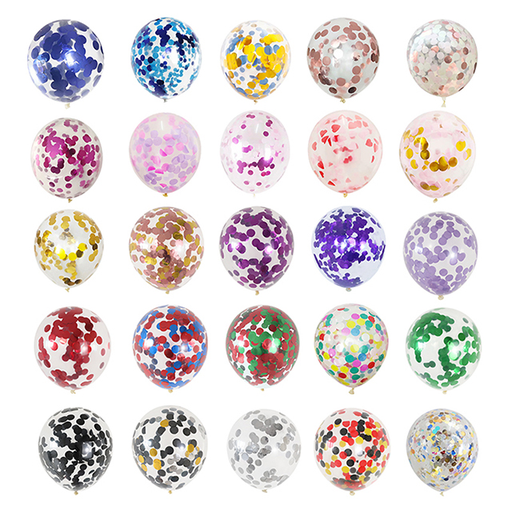 [90348] Globo con lentejuelas 1PC