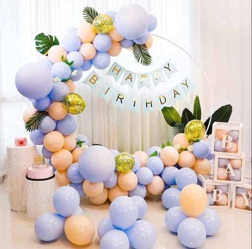 [92059] Globo con hojas grandes