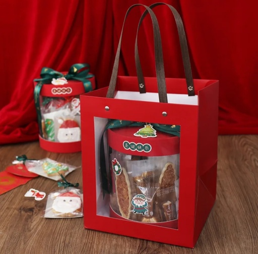 [92467] Bolsa de carton con ventana 25*18*20,5cm
