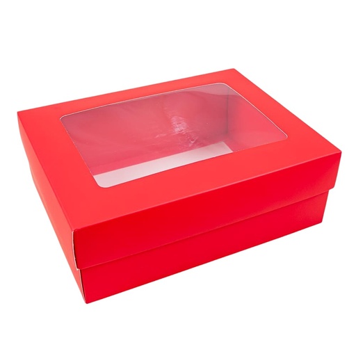 [91921] Caja negro / rojo 12 piezas 22*17*7cm