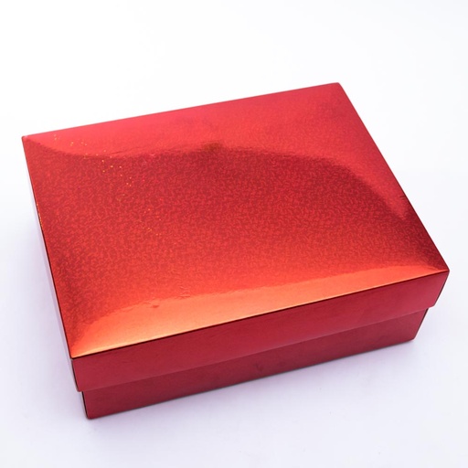 [91993] Caja 22*17*7.5cm con brillo rojo 12 piezas