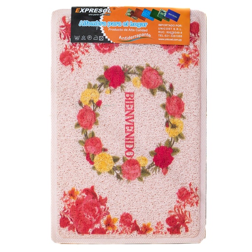 [88904] Alfombra con diseño de flores EXPRESOL 40*60cm