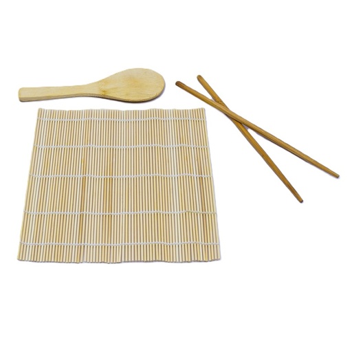 [92344] Kit para sushi de bambú 3 piezas