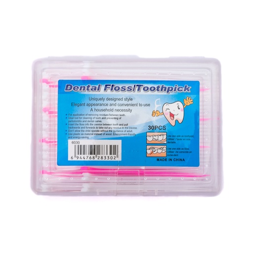 [62626] Escarbadientes de plastico 30PC