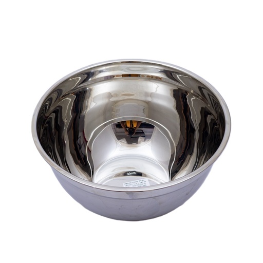 [91401] Bandeja de inox hondo 30cm