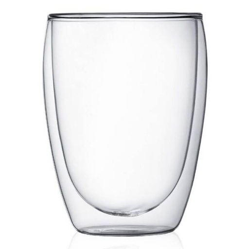 [91634] Vaso vidrio doble cristal 350 ml