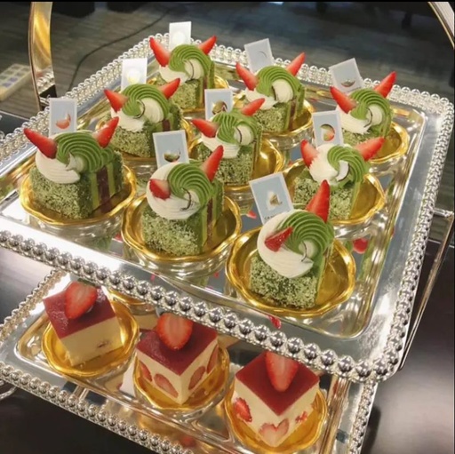 [91668] Molde para torta metalizado 100pc