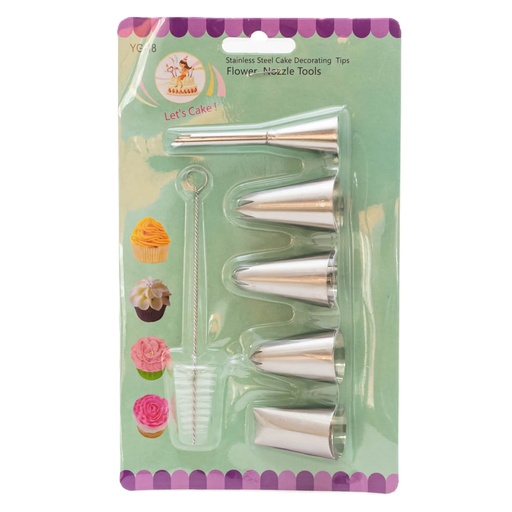 [91823] Pico para torta 6 piezas