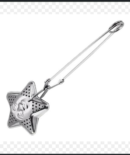 [91832] Colador de té acero inoxidable forma estrella