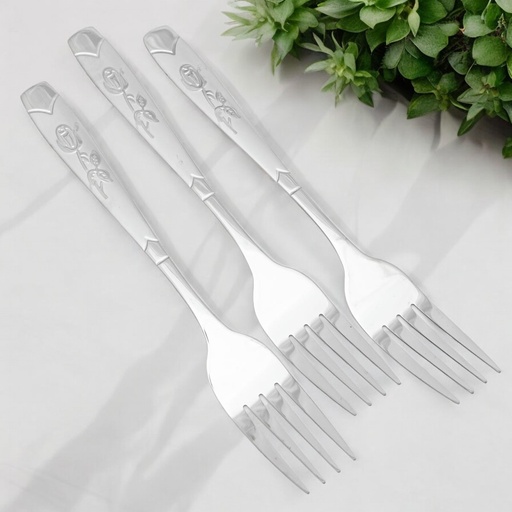 [110951] Tenedor de metal 6 piezas