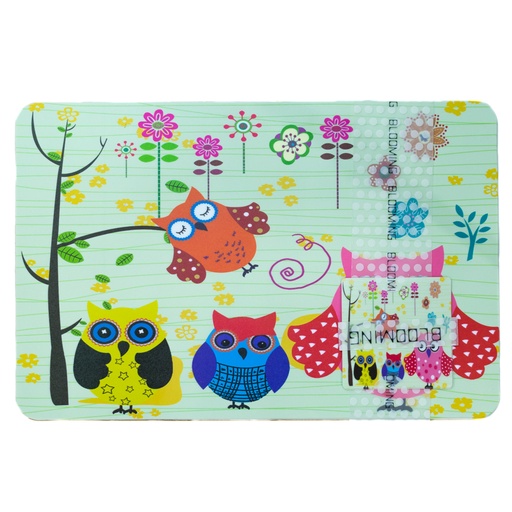 [62638] Individual con diseños y posavasos 6 piezas 43*28cm
