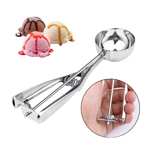 [72949] Cuchara de acero inoxidable para helado