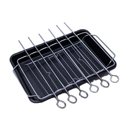 [80598] Bandeja de metal para asadito