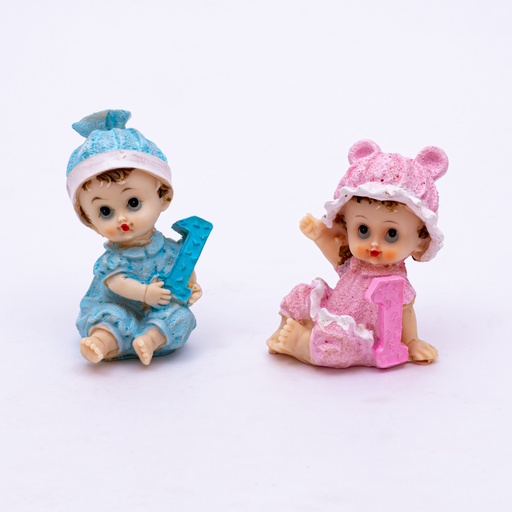 [50230] Chiche bebe con números 8cm 1pc