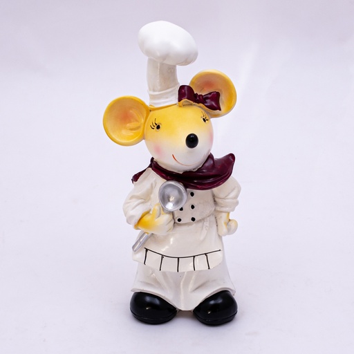 [91373] Chiche ratón cocinero 21cm