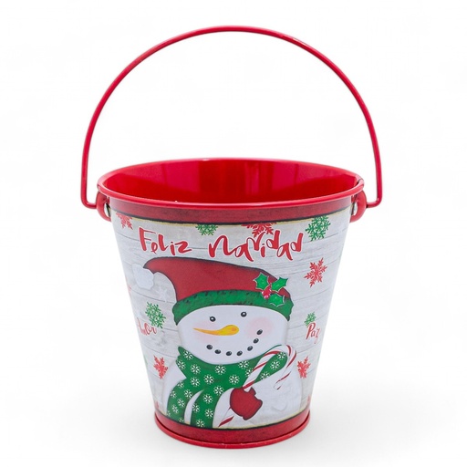[80909] Baldecito de metal navideño 11*11cm