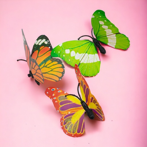 [31139] Mariposas para decoración 12 piezas