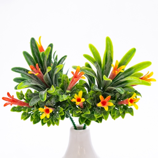 [71394] Flor decorativa artificial 2 piezas