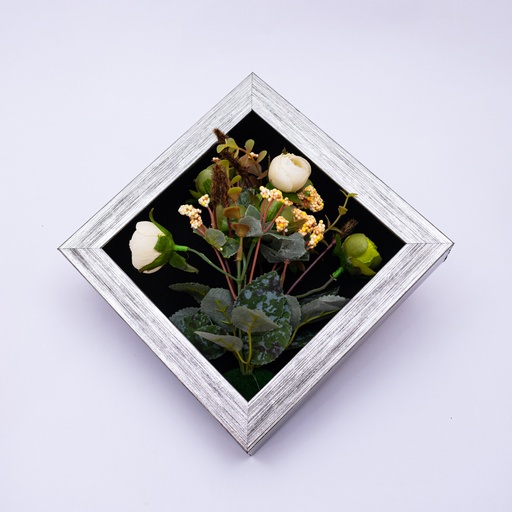 [72375] Cuadro con flor 20*20cm