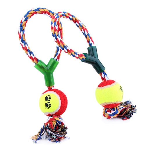[62328] Cuerda con pelota  para perro