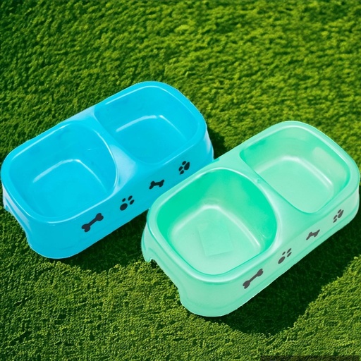 [72537] Plato para mascota 2 divisorias 24cm