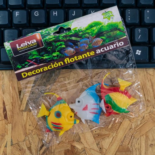 [80779] Pescado para pecera 3 piezas